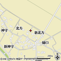 宮城県大崎市古川沢田北方42周辺の地図