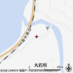 山形県鶴岡市大岩川乙717-1周辺の地図