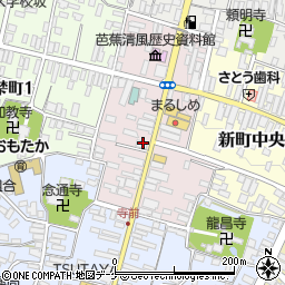 山形県尾花沢市中町2-53周辺の地図