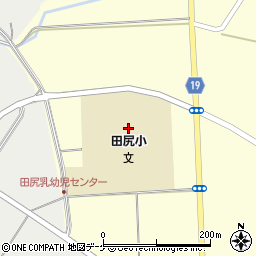 大崎市立田尻小学校周辺の地図