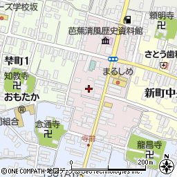 きらやか銀行尾花沢中央支店周辺の地図
