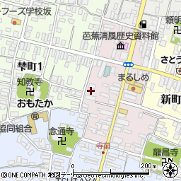 山形県尾花沢市中町2-23周辺の地図