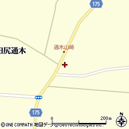 宮城県大崎市田尻通木中崎44周辺の地図