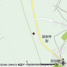 大石田畑線周辺の地図
