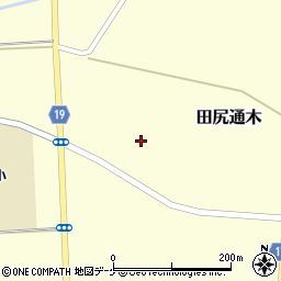 宮城県大崎市田尻通木新寺下周辺の地図