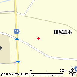 宮城県大崎市田尻通木（新寺下）周辺の地図
