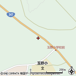 山形県尾花沢市鶴巻田363周辺の地図