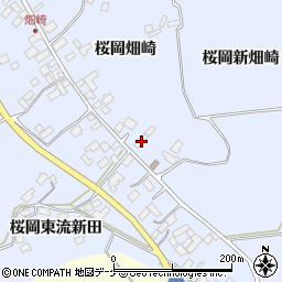 宮城県登米市米山町桜岡畑崎40周辺の地図