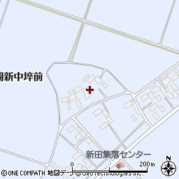 宮城県登米市米山町桜岡中新田132周辺の地図