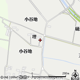 宮城県大崎市田尻中目埋周辺の地図