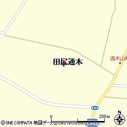 宮城県大崎市田尻通木寺下周辺の地図