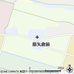 宮城県加美郡加美町原矢倉前周辺の地図