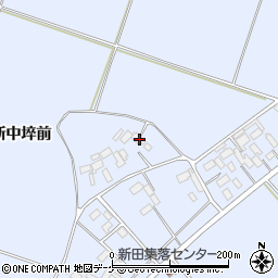 宮城県登米市米山町桜岡中新田124周辺の地図