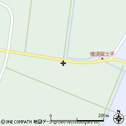 宮城県大崎市田尻沼部横須賀前周辺の地図