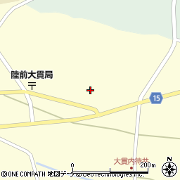 宮城県大崎市田尻大貫上長根11周辺の地図