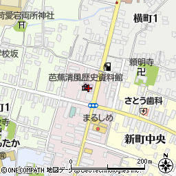 山形県尾花沢市中町5-36周辺の地図