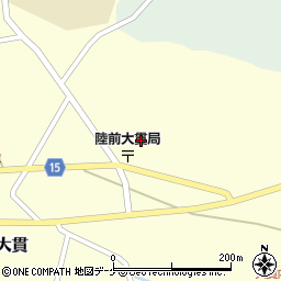 宮城県大崎市田尻大貫上長根2周辺の地図