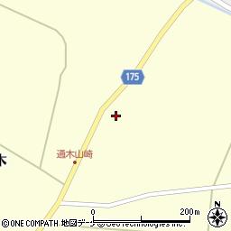 宮城県大崎市田尻通木御室33周辺の地図