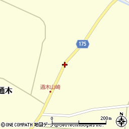 宮城県大崎市田尻通木御室周辺の地図