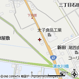 オオシロミニポンプ古川営業所周辺の地図
