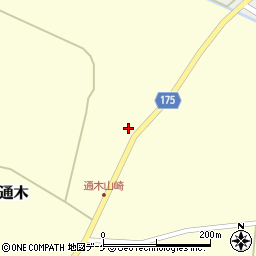 宮城県大崎市田尻通木御室32周辺の地図