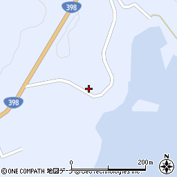 宮城県石巻市北上町十三浜松ノ坂周辺の地図