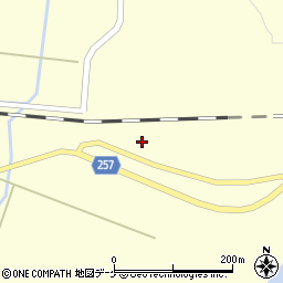 宮城県登米市豊里町白鳥山85周辺の地図