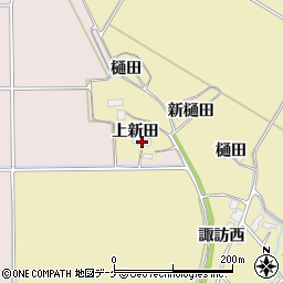 宮城県大崎市古川沢田上新田13周辺の地図