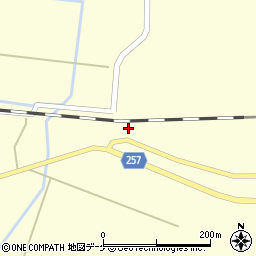 宮城県登米市豊里町白鳥山78周辺の地図