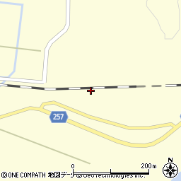 宮城県登米市豊里町白鳥山87周辺の地図