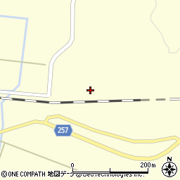 宮城県登米市豊里町白鳥山81周辺の地図