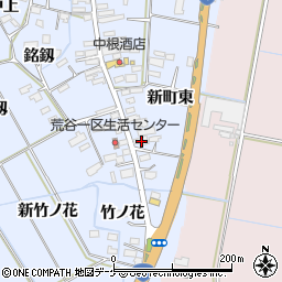 宮城県大崎市古川荒谷新町東56-4周辺の地図