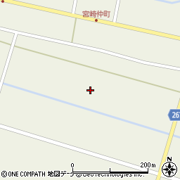 宮城県加美郡加美町宮崎町浦周辺の地図