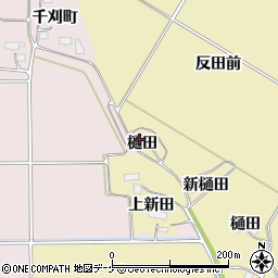 宮城県大崎市古川沢田樋田43周辺の地図