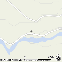 山形県最上郡大蔵村南山2197周辺の地図