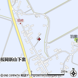 宮城県登米市米山町桜岡畑崎8周辺の地図