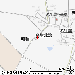 宮城県大崎市古川大崎名生北舘24周辺の地図