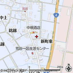 宮城県大崎市古川荒谷新町46周辺の地図