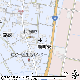 宮城県大崎市古川荒谷新町東26周辺の地図