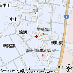 宮城県大崎市古川荒谷新町38周辺の地図