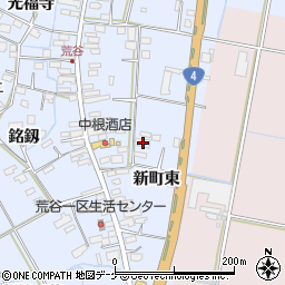 宮城県大崎市古川荒谷新町東27周辺の地図