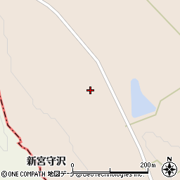 宮城県大崎市岩出山南沢宮守沢14周辺の地図