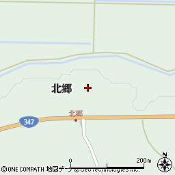 山形県尾花沢市北郷359周辺の地図