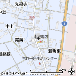 宮城県大崎市古川荒谷新町53周辺の地図