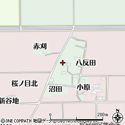 宮城県大崎市古川川熊（赤刈）周辺の地図