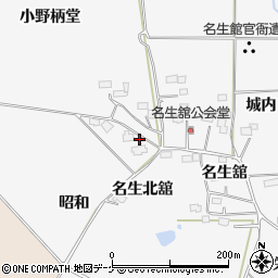 宮城県大崎市古川大崎名生北舘52周辺の地図