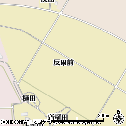 宮城県大崎市古川沢田反田前周辺の地図