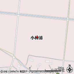 宮城県大崎市古川小林小林浦周辺の地図