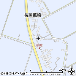 宮城県登米市米山町桜岡畑崎1周辺の地図