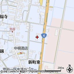 宮城県大崎市古川荒谷新町東35周辺の地図